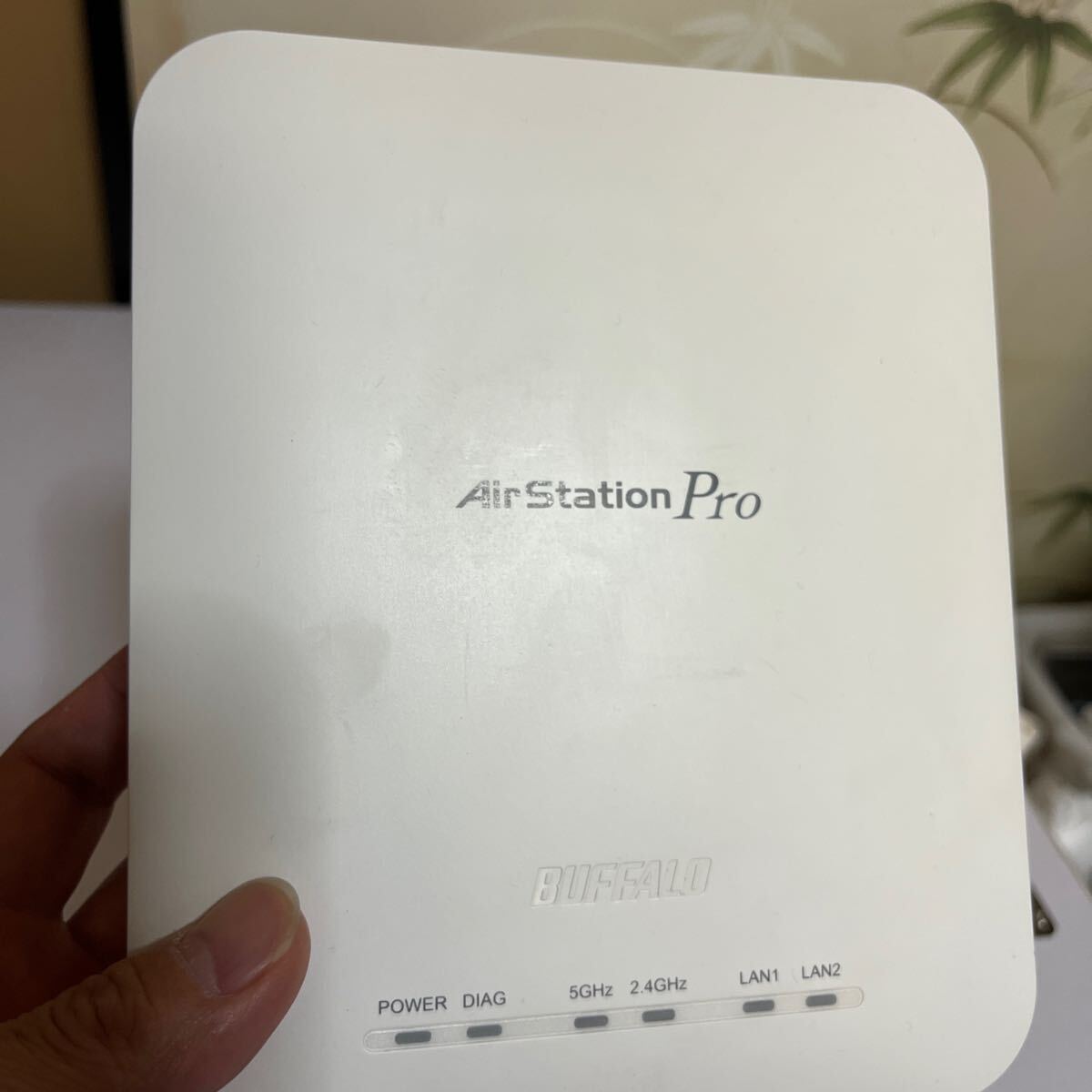 BUFFALO/バッファロー　Air Station Pro 無線アクセスポイント WAPM-1166D 通電OK 本体のみ　ジャンク扱い　法人向け　⑩