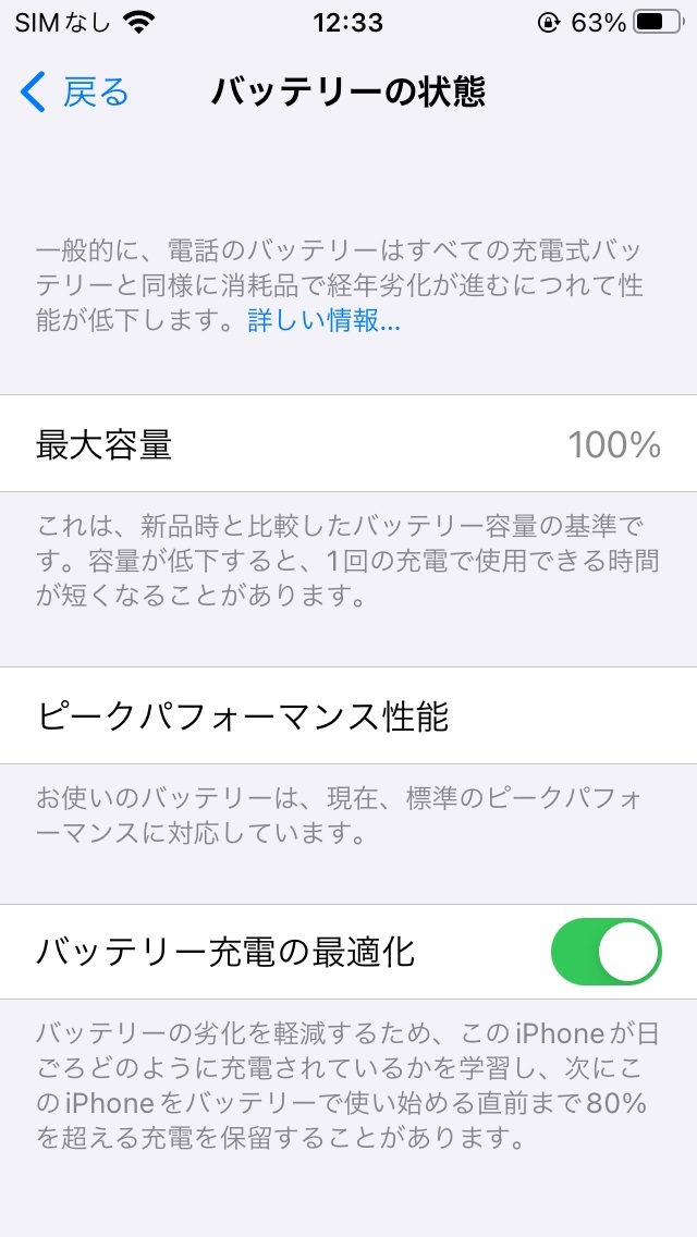 SIMフリー iPhoneSE 64GB Silver バッテリー100％ Apple Store版_画像9