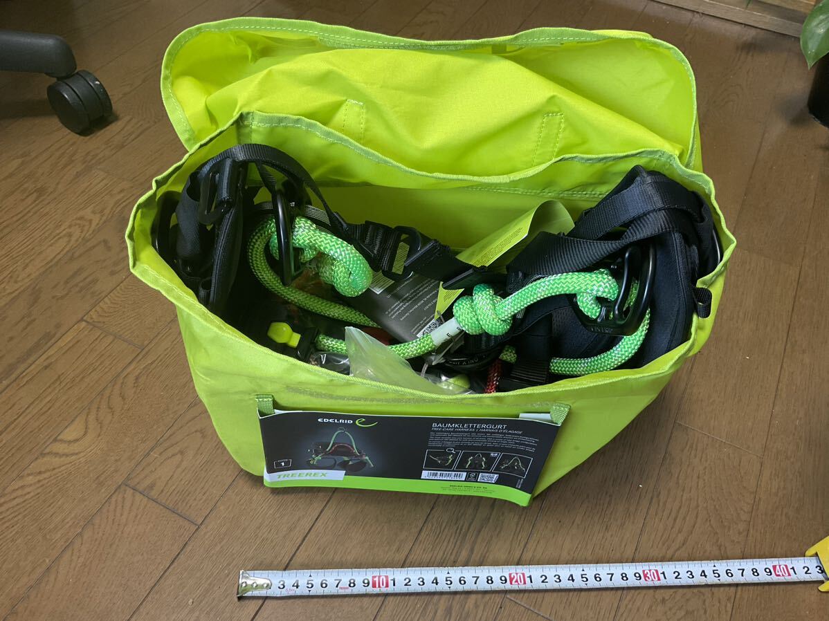 Edelrid TreeRex ハーネス　アーボリスト　造園　ツリークライミング　林業　クライミング　伐採　ツリーワーカー　樹木医　ツリーケア