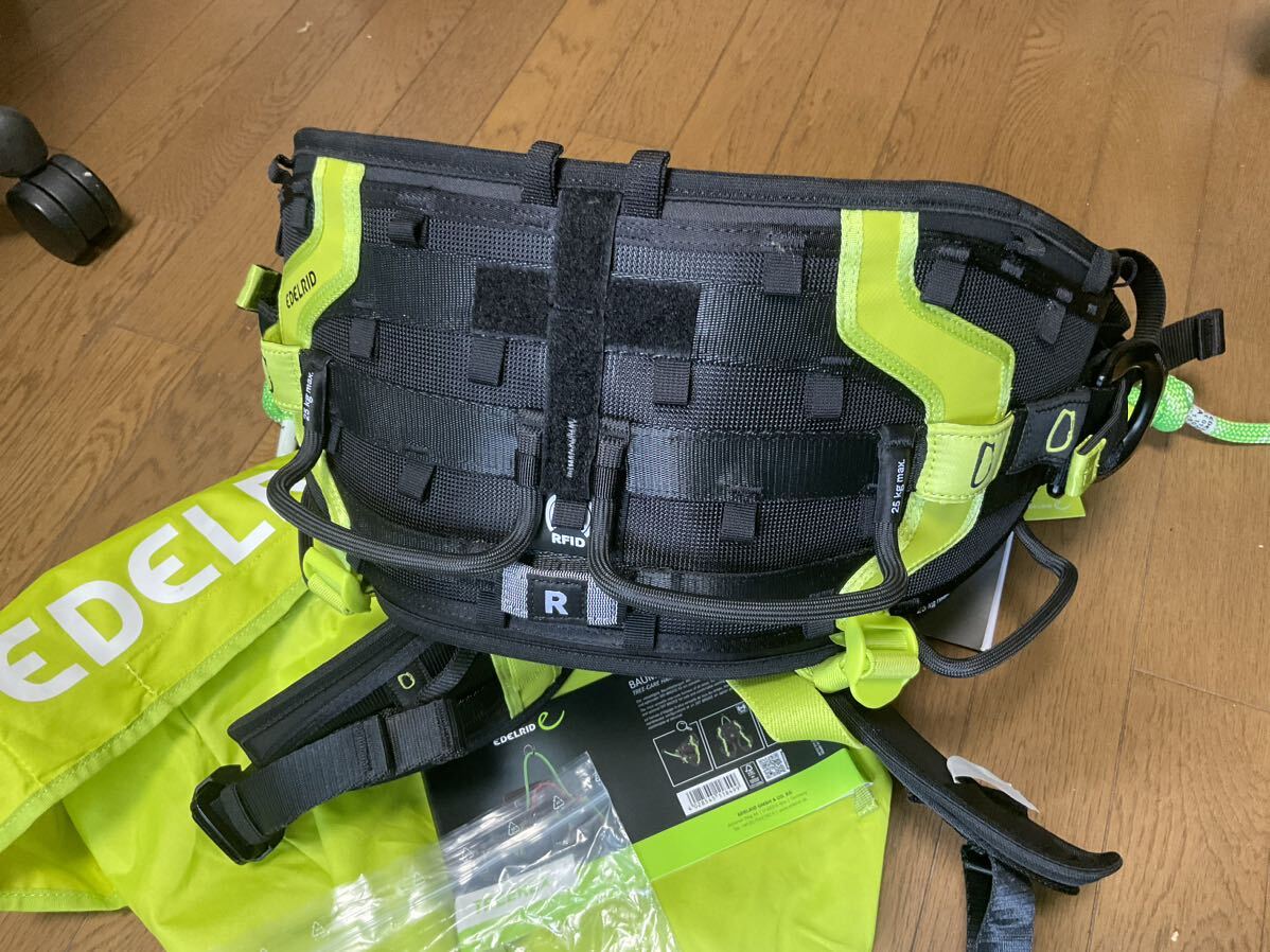 Edelrid TreeRex ハーネス　アーボリスト　造園　ツリークライミング　林業　クライミング　伐採　ツリーワーカー　樹木医　ツリーケア