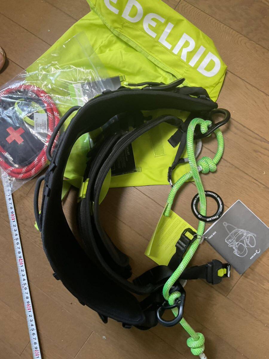 Edelrid TreeRex ハーネス　アーボリスト　造園　ツリークライミング　林業　クライミング　伐採　ツリーワーカー　樹木医　ツリーケア