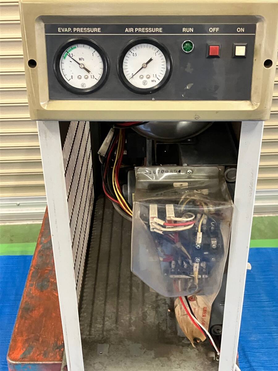 AMI15-0283 アネスト岩田 DSP-04PT 0.4kwコンプレッサー 動作 AMI15-0283 アネスト岩田 DSP-04PT 0.4kwコンプレッサー 動作