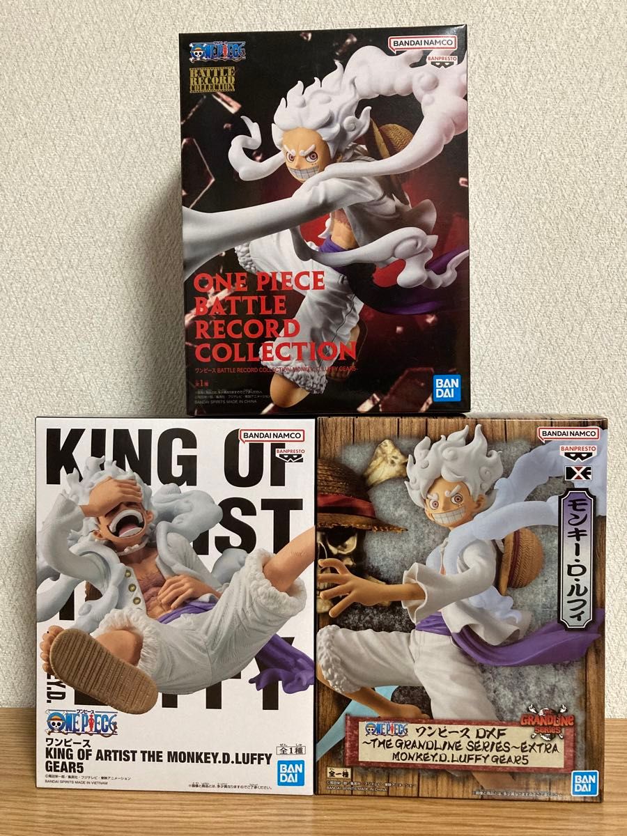ワンピース ニカ ルフィ フィギュア 3個セット|Yahoo!フリマ ワンピース ニカ ルフィ フィギュア 3個セット|Yahoo!フリマ