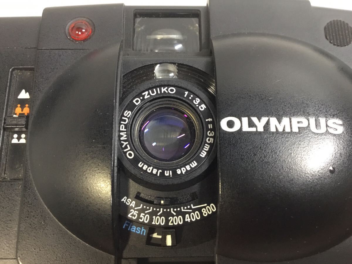 [K-2024]OLYMPUS オリンパス XA2★A11 D・ZUIKO 1:3.5 f=35mm コンパクト フィルムカメラ☆動作未確認 売り切り 1円スタート♪の画像3