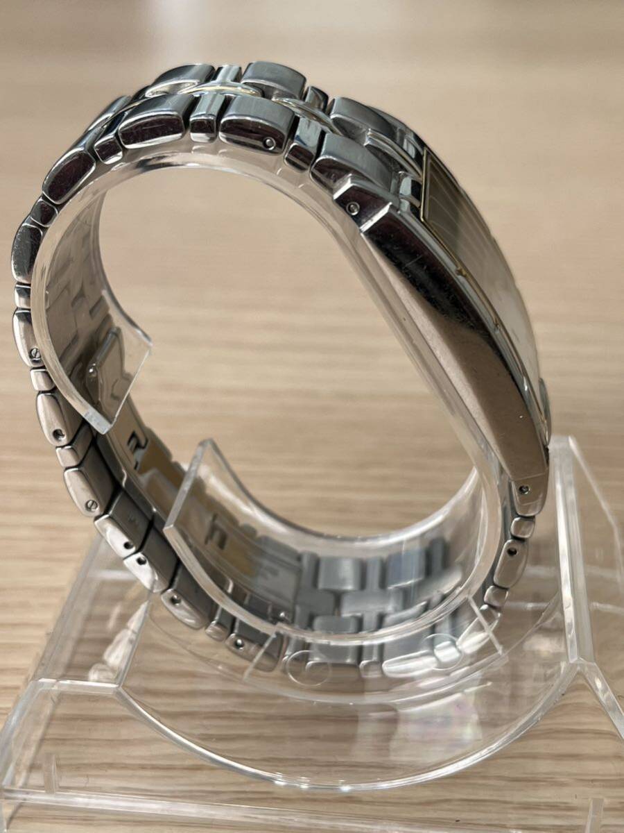 【電池切れ】BULOVA C9671104 ステンレススチール ツートーン メンズ腕時計_画像3