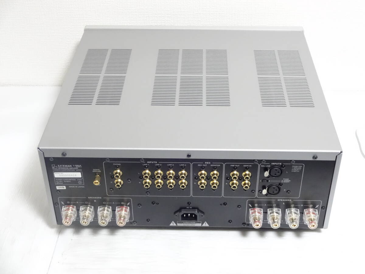 LUXMAN L-505uXII プリメインアンプの画像2