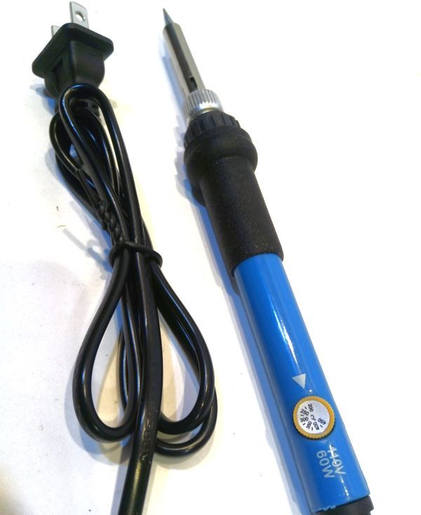 半田こて 60W 電子工作用 SOLDERING IRON 予熱温度: 200～450 ℃ セラミック加熱コア  ★鄭5の画像2