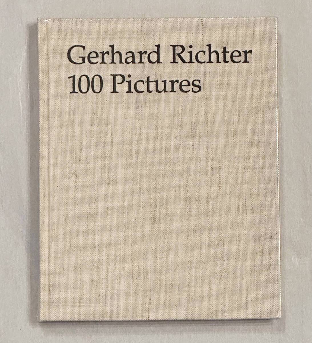 ■1996年 初版 新品未開封 Gerhard Richter - 100 Pictures ゲルハルト・リヒター 画集 作品集_画像1