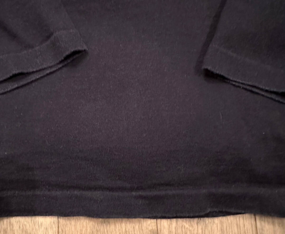 ■90’s 激レア！最初期本物 美品 CHROME HEARTS - スクロールラベル ポケットTシャツ BK-L 1994年製 クロムハーツ クロス セメタリー_画像7