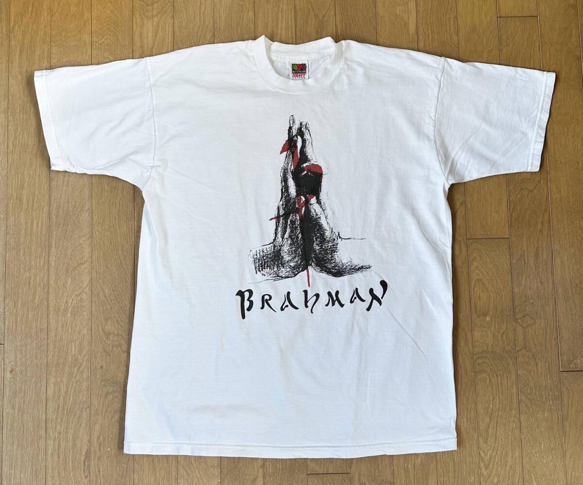 ■1998年製 ビンテージ 極美品 BRAHMAN 1998 AIR JAM Tシャツ WHITE-XL ブラフマン_画像1