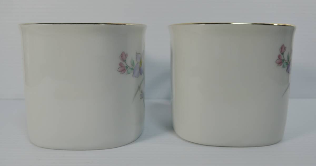 ☆A107■ネスカフェ　花のカップ　マグカップ　陶器製　２個■未使用_画像4