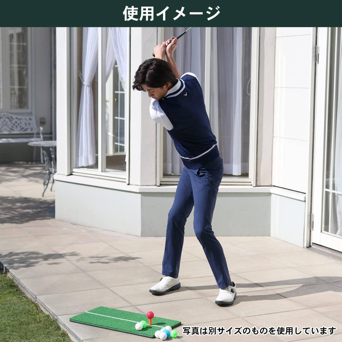 Tabata(タバタ) ゴルフ ティー 練習マット対応 ゴムティー パーマネントティー 3サイズセットの画像6