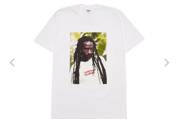 Supreme Buju Banton Tee White Mサイズの画像1