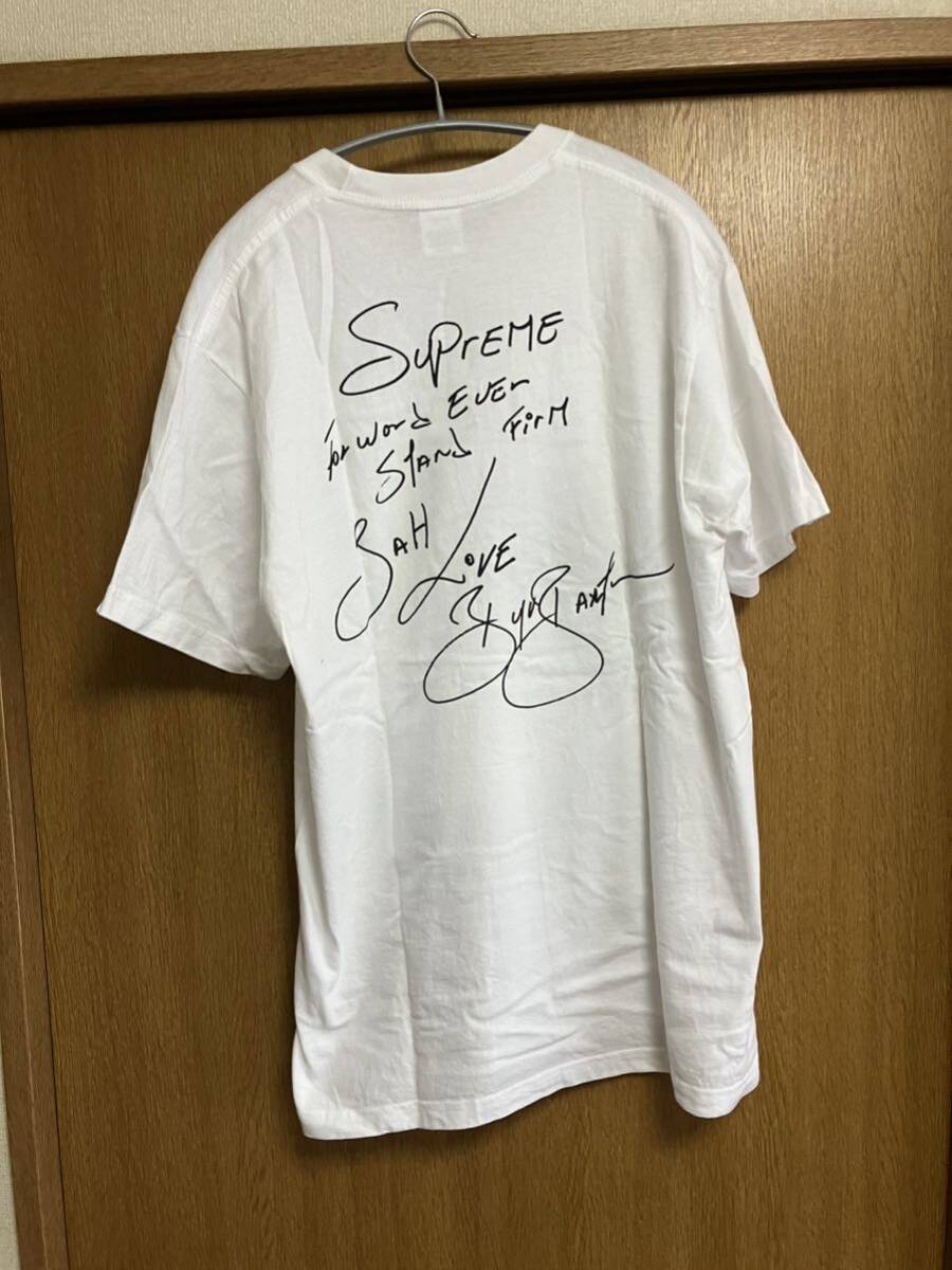 Supreme Buju Banton Tee White Mサイズ_画像3