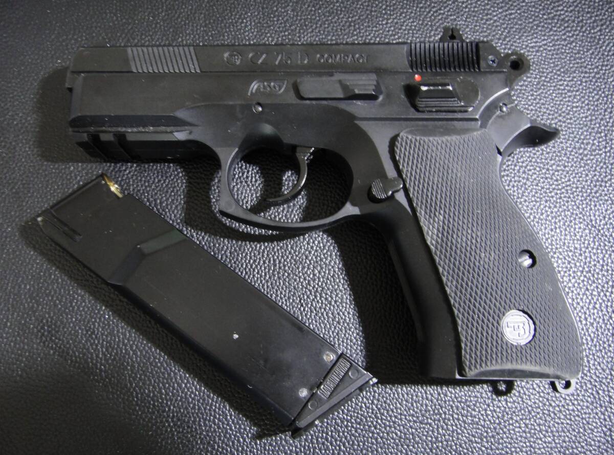  газовый пистолет * CZ 75 D COMPACT (MADE IN TAIWAN) * HK.45 Auto / TOKYO MARUI[ б/у товар ]