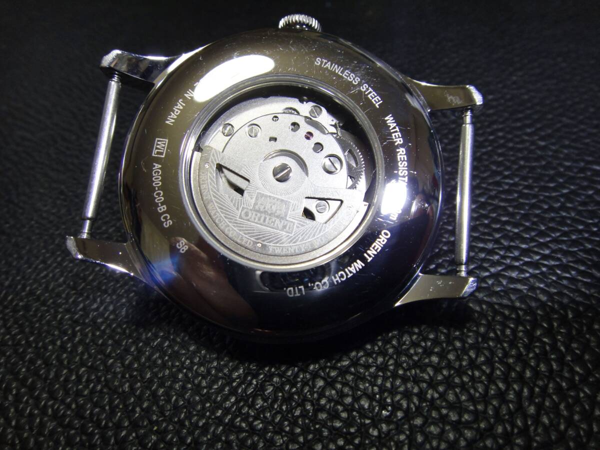 ☆ ORIENT Automatic 22JEWELS ☆ ORIENT FINENESS ULTRAMATIC 35JEWELS / リューズなし/ジャンク。 ◇ まとめて２個【中古品】_画像3