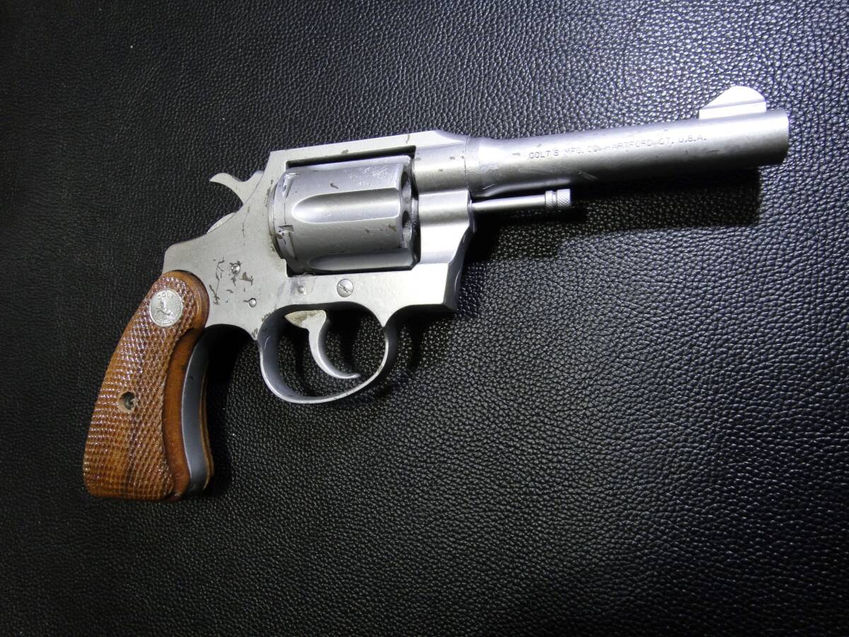 モデルガン 木製グリップ ★ COLT'S POLICE POSITIVE SPECIAL / メーカー不明 【中古品】の画像7