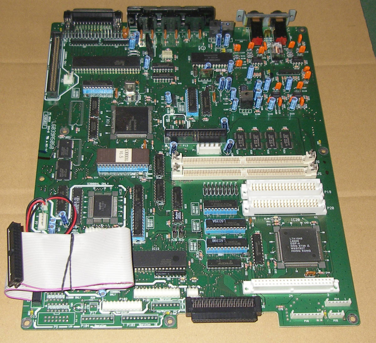 ★AKAI S3000XL V.1.5 Motherboard (L6039A5050)★OK!!★MADE in JAPAN★_画像4