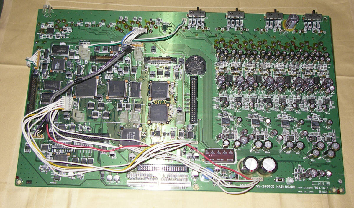 ★Roland VS-2000CD MAIN BOARD assy 72457890★OK!!★MADE in JAPAN★の画像1