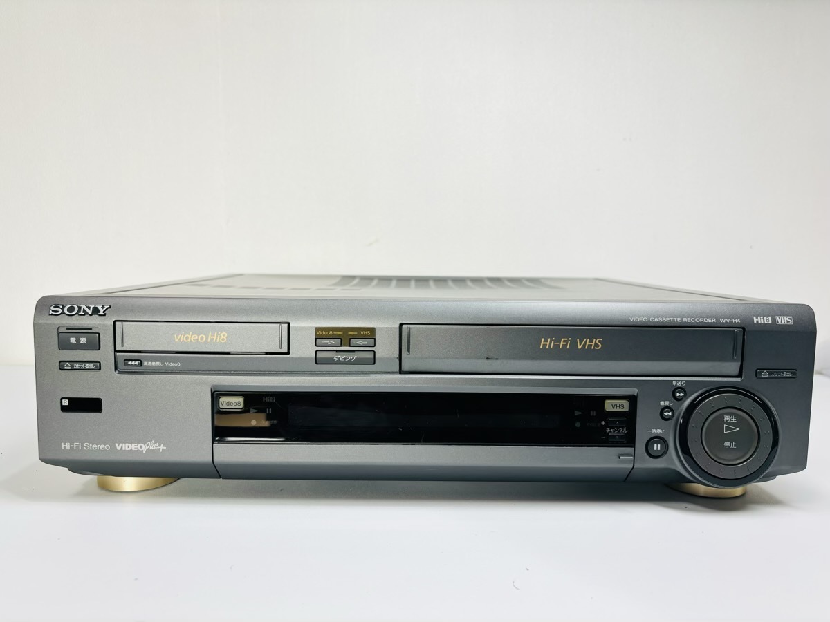 SONY WV-H4 Hi8 VHS レコーダー　ジャンク_画像1