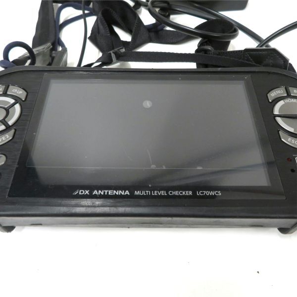 動作品 DXアンテナ LC70WCS マルチレベルチェッカー 2K/4K/8K 動作品 DXアンテナ LC70WCS マルチレベルチェッカー 2K/4K/8K