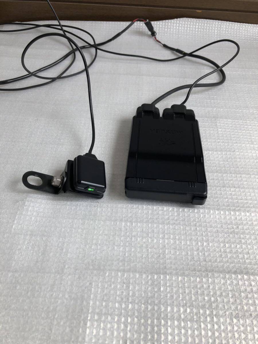 ETC オートバイ用 二輪用 ミツバ アンテナ別体 MSC-BE61 【美品 ETC オートバイ用 二輪用 ミツバ アンテナ別体 MSC-BE61 【美品