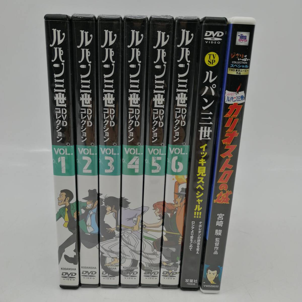 t2776 unopened equipped Lupin III DVD collection VOL.1~VOL.6kali male Toro. castle DVD2 sheets set Miyazaki . Studio Ghibli iki see special 