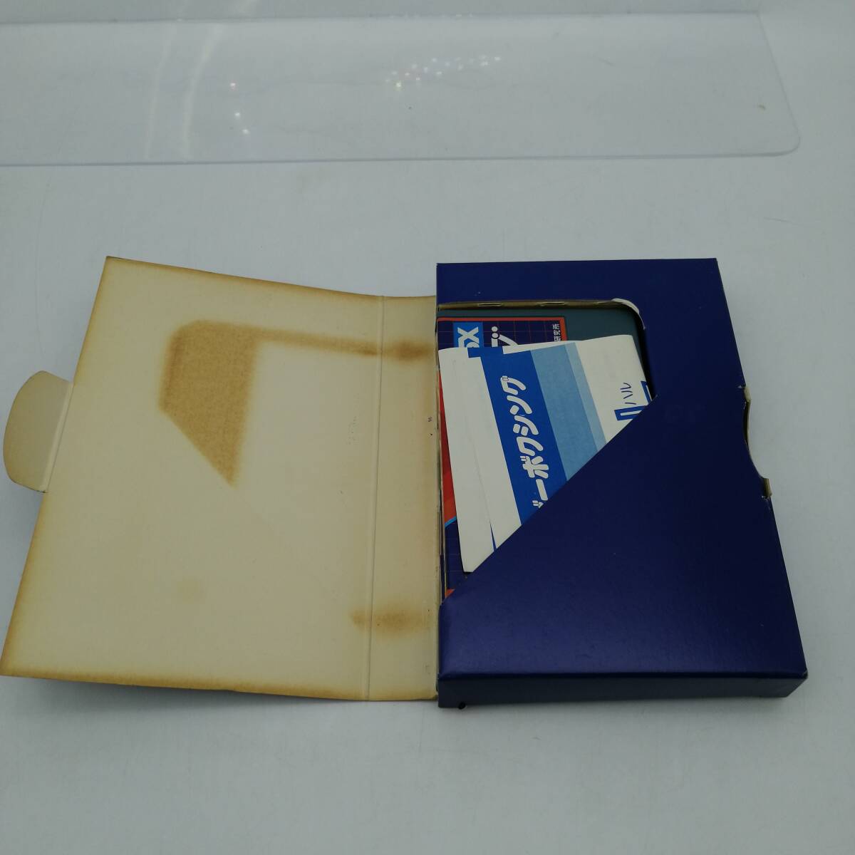 y2606 MSX ROM カートリッジ ソフト ベビーボクシング HAL 中古品 現状品 HEAVY BOXING_画像4