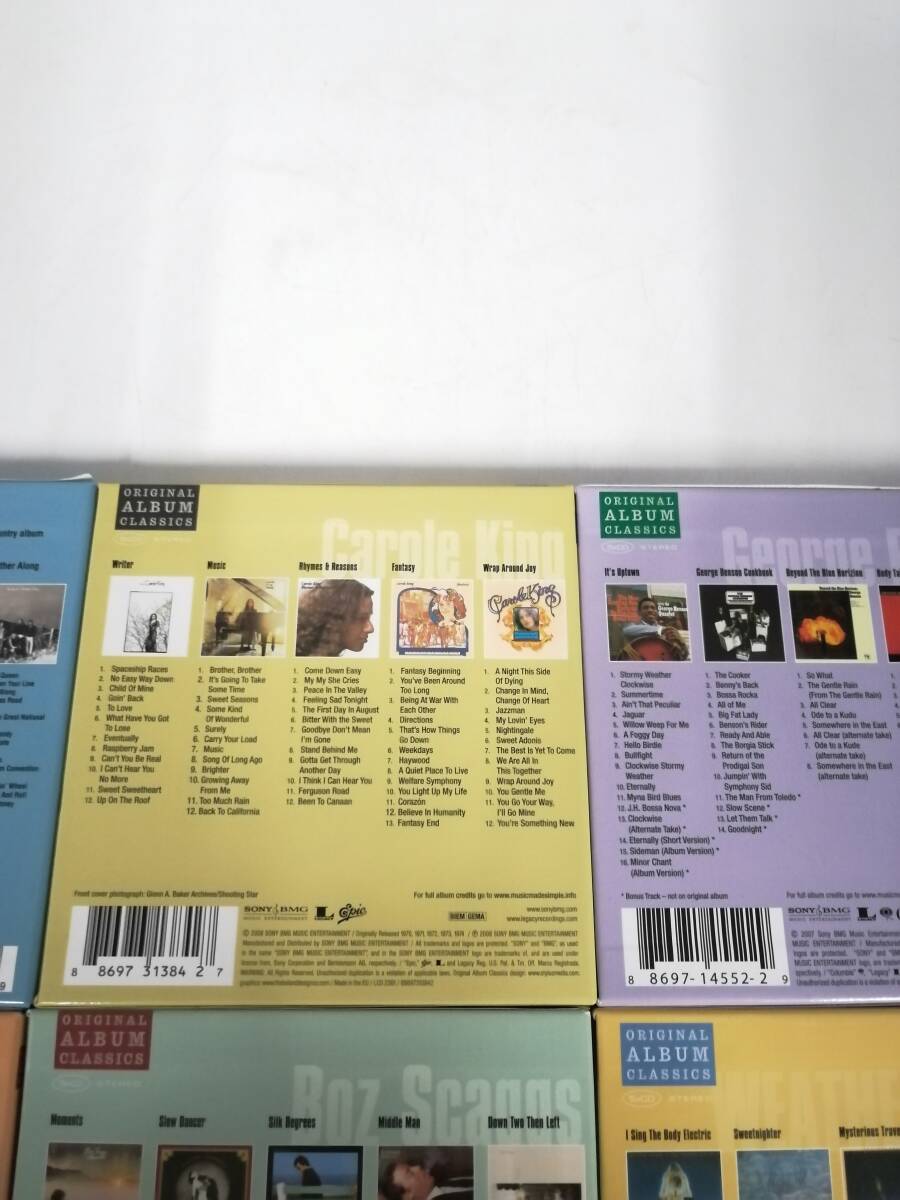 t2779 ORIGINAL ALBUM CLASSICS CD ボズ スキャッグス マウンテン ジョージベンソン キャロル・キング サンタナ ウェザー・リポート バーズの画像10