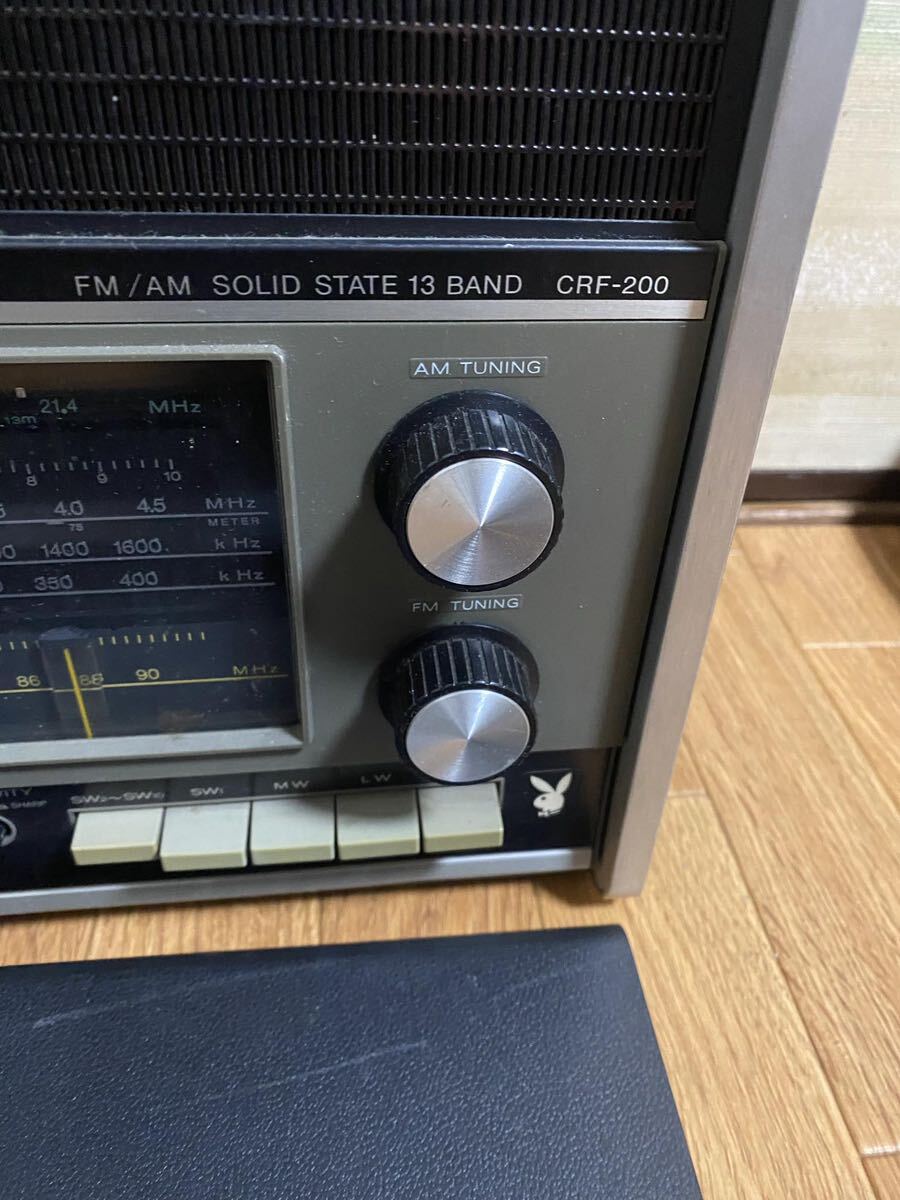 SONY CRF-200 FM/AM SW13バンド 短波BCLラジオの画像4
