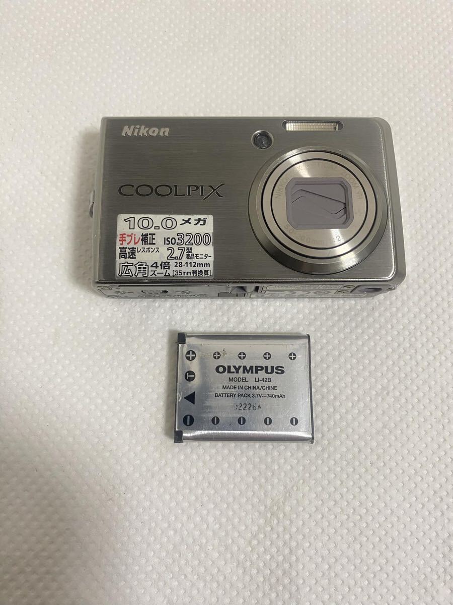 動作OK Nikon ニコン COOLPIX S600 コンパクトデジタルカメラ _画像1