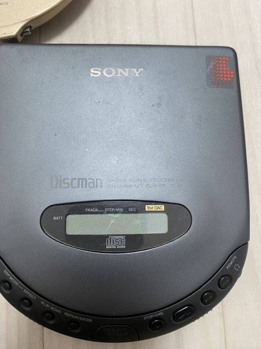 SONY Discman CDプレーヤー D-311 D-321 D-NE10 3台まとめて売るの画像2