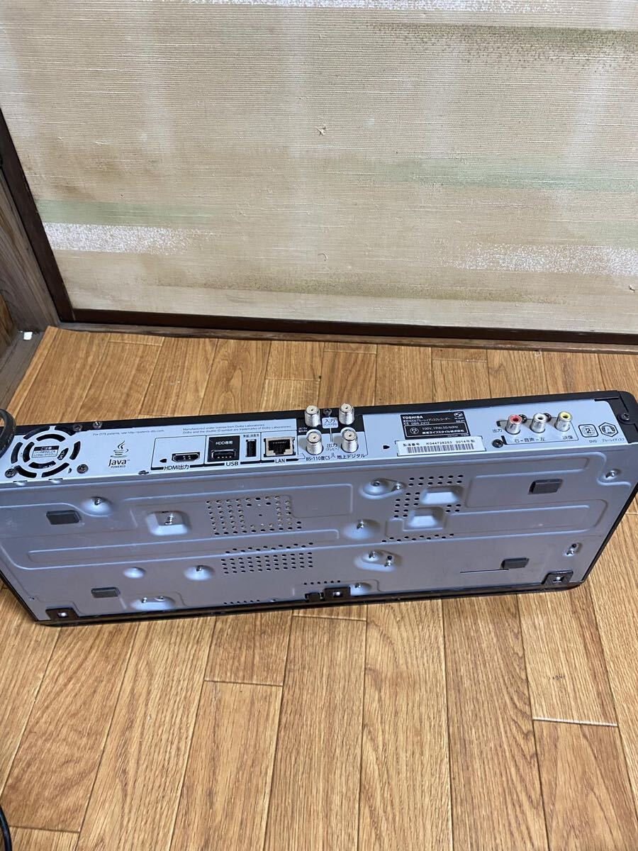 動作OK TOSHIBA 東芝 DBR-Z410 ブルーレイディスクレコーダー 2014年製の画像5