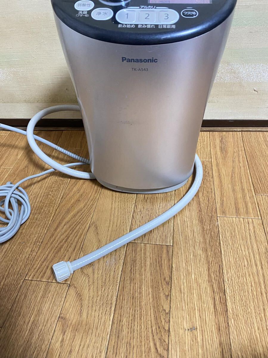 動作OK Panasonic TK-AS43アルカリイオン整水器の画像2