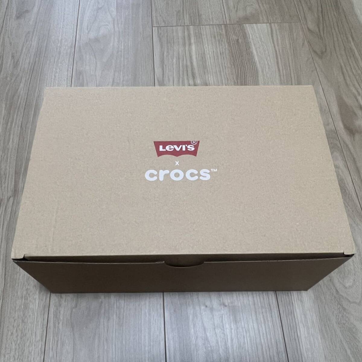 即決 30cm Levi's crocs リーバイス クロックス ネイビー_画像4