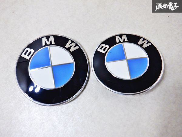 BMW純正 G20 3シリーズ フロント リア 前後 エンブレム 7463715 7499154 即納 棚B9Dの画像1