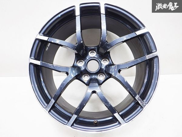 売り切り 純正 RAYS製 Z34 フェアレディZ 後期 NISMO ニスモ FORGED 鍛造 19インチ 9.5J +40 10.5J +23 5穴 PCD114.3 ホイール単体 1本 V36の画像2