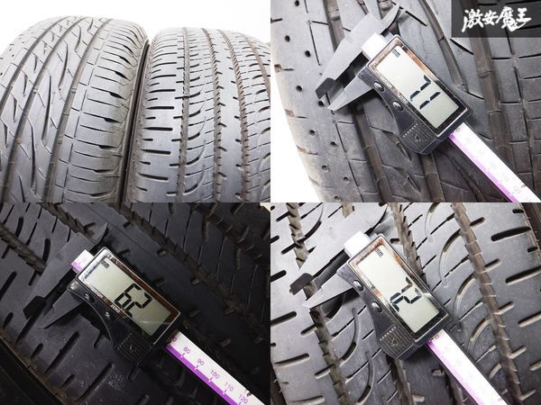 溝あり!★ 純正 ENKEI CV1W デリカD:5 後期 Gパワーパッケージ 18インチ 7J +38 5穴 PCD114.3 225/55R18 4本 タイヤ付 CV5W アウトランダー_画像9