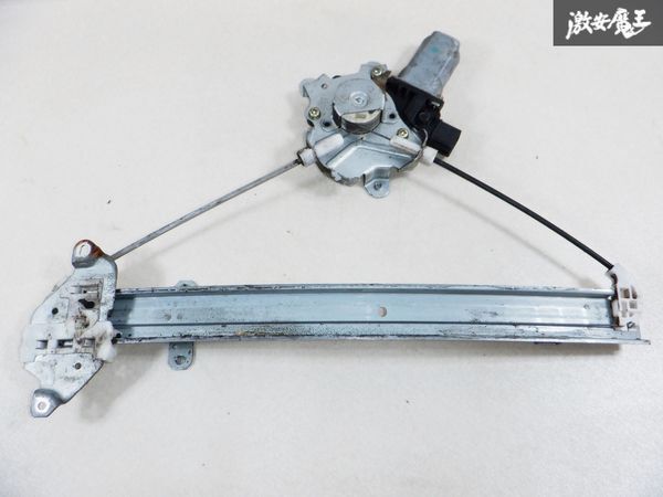 保証付 三菱純正 CT9A ランサーエボリューション7 ランエボ7 右 リア ウインドウ レギュレータ 即納 棚N6_画像1