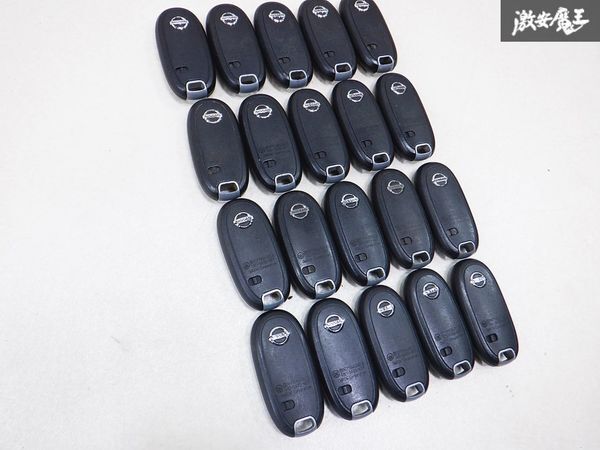 売り切り 日産純正 バラエティーセット キーレス スマートキー 鍵 カギ リモコン 20個セット 棚E1Iの画像9