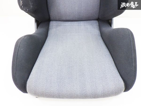 売り切り!! RECARO レカロ SR-2 SR2 シート セミバケ セミバケットシート 両側三角ダイヤル式 リクライニング機能の動作確認済みです。_画像4