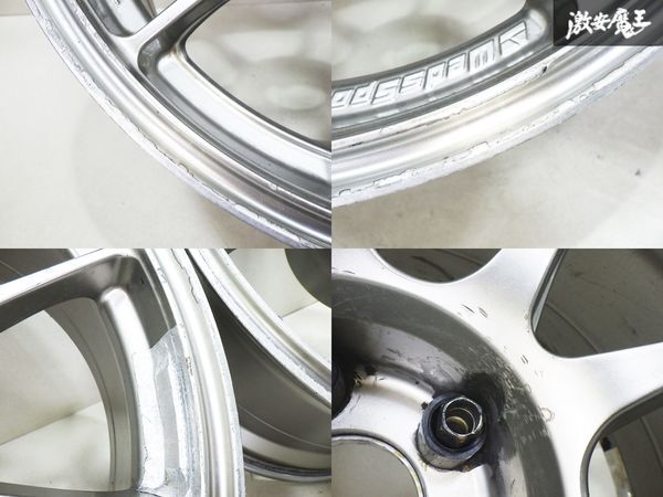 Weds ウェッズ WedsSport ウェッズスポーツ TC105N 18インチ 9.5J +-0 5穴 PCD114.3 ホイール 単体 2本 GT-R JZX100 チェイサー マークII_画像5