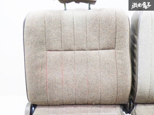 売り切り!! 日産純正 T-QGD21 QGD21 ダットサントラック GL NA20 5MT 1991年 フロント シート 左右セットの画像2