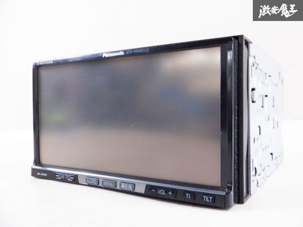 Panasonic パナソニック HDDナビ CN-HW860D 地デジ内蔵 DVD再生 CD再生 カーナビ 棚E6_画像1