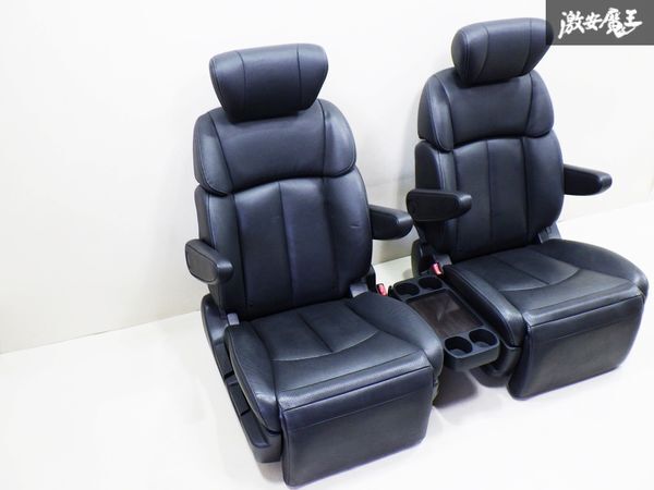  оригинальный DBA-TE52 Elgrand 250 Highway Star 2 ряда "captain seat " второй ряд сидений левый правый подставка для ног направляющие движения сидений имеется 