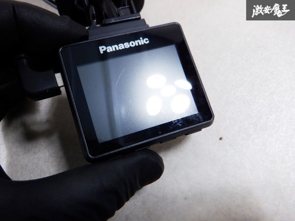 保証付 動作OK♪ Panasonic パナソニック ドライブレコーダー CA-XDR71GD ドラレコ 電源付 即納 棚M2Dの画像6