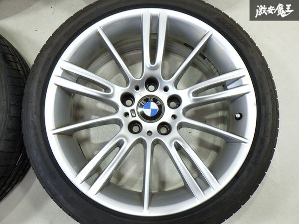 BMW純正 オプション 18インチ 8J +34 8.5J +37 5穴 PCD120 ホイール 225/40ZR18 92Y 255/35ZR18 94Y タイヤ E90 E91 92 93 3シリーズ Z4の画像4