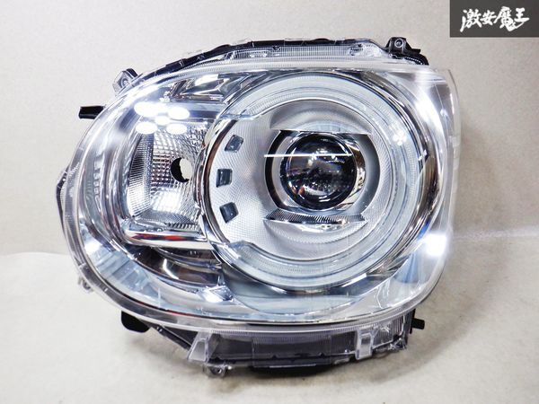 点灯OK！！ダイハツ純正 LA800S ムーヴキャンパス LED ヘッドライト ヘッドランプ 左 助手席 KOITO 100-69038 棚Q3_画像1