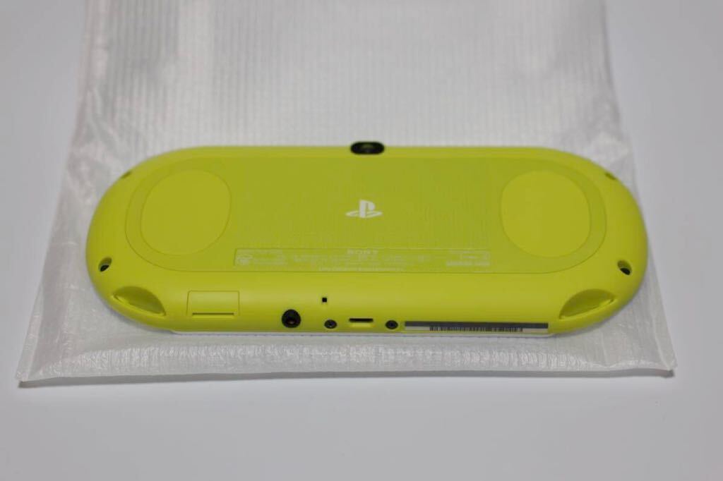  showcase inside exhibition goods SONY PS VITA PCH-2000 ZA13 lime green ( Sony Be ta) cheap offer 