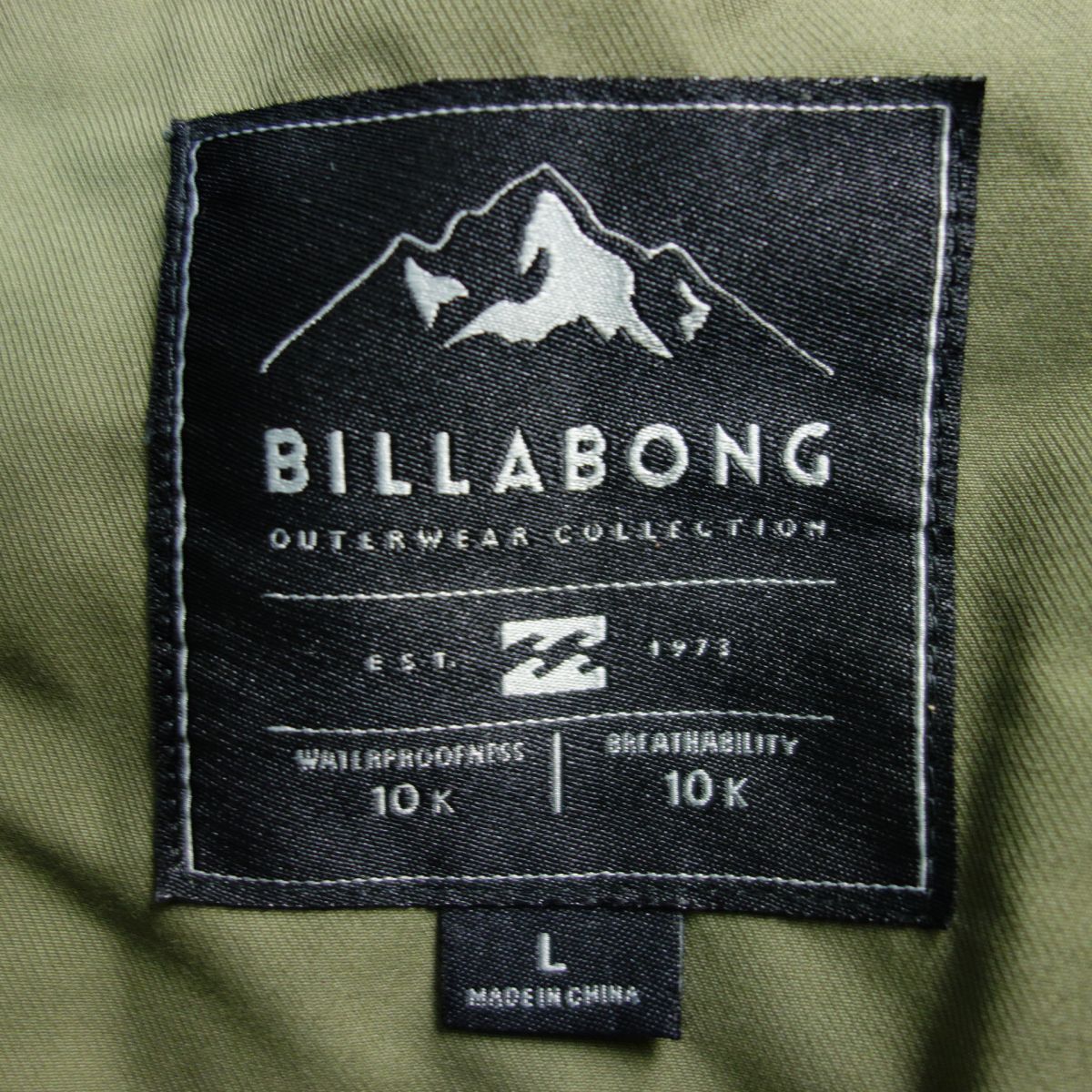 BILLABONG/ビラボン スキー スノボーウェア スノーパンツ カーキ メンズ Lの画像8